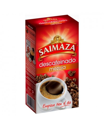 CAFE SAIMAZA DESCAFEINADO MOLIDO MEZCLA 250g.
