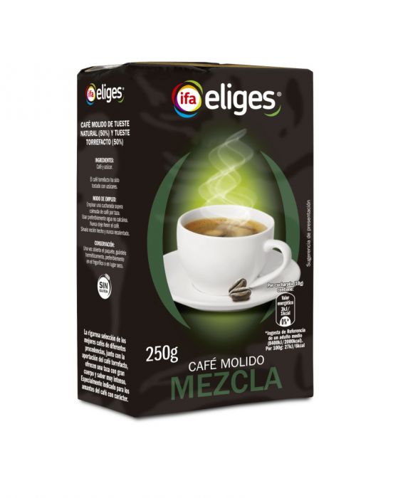 CAFE IFA ELIGES MOLIDO MEZCLA 250g. ALS