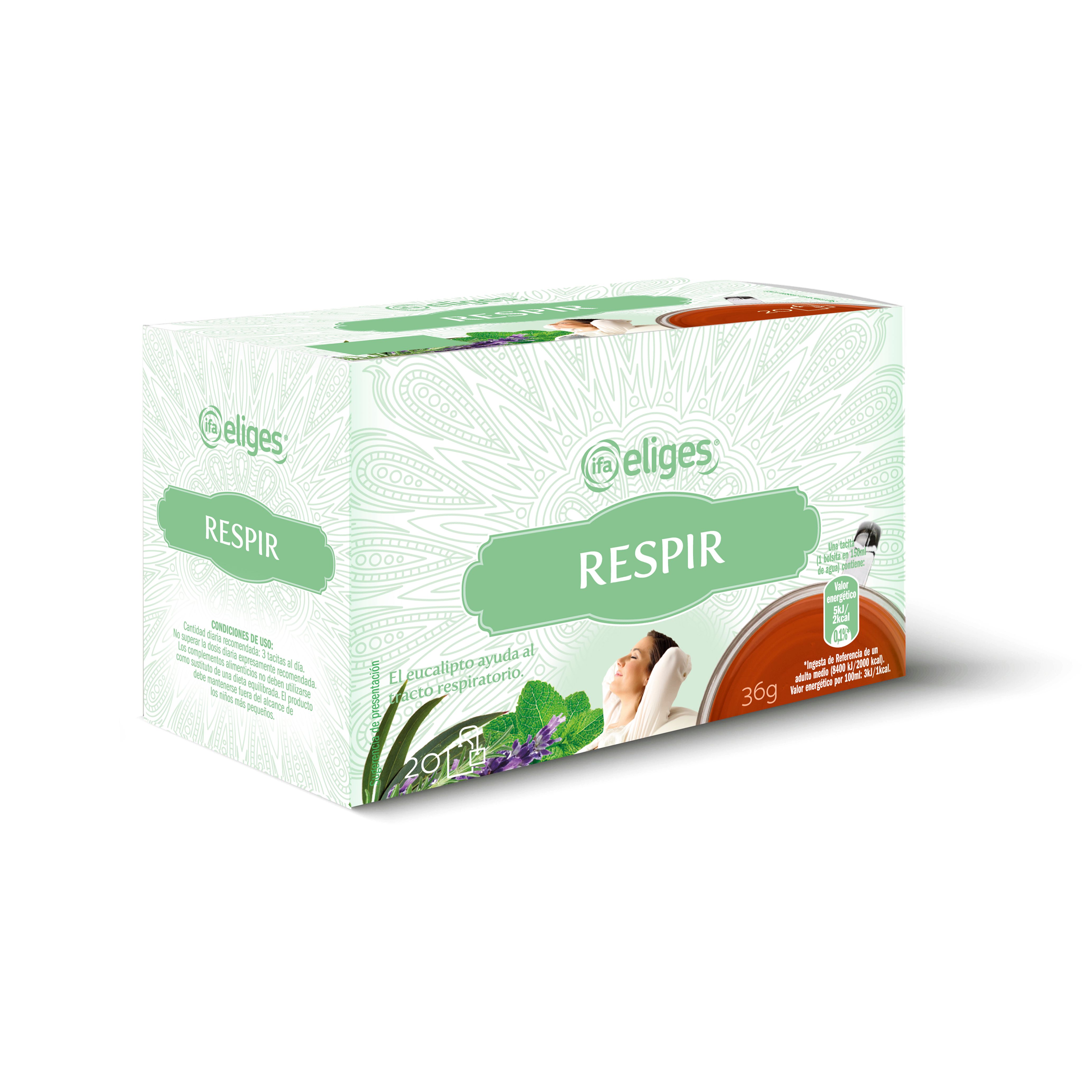 INFUSION RESPIR IFA ELIGES 20 UNIDADES