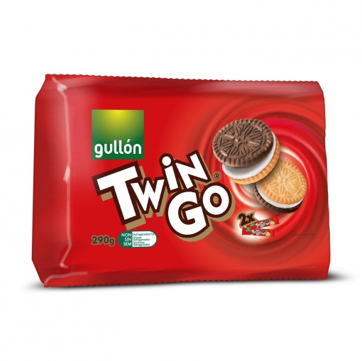 GALLETAS GULLON TWIN GO Pack 2x145g.