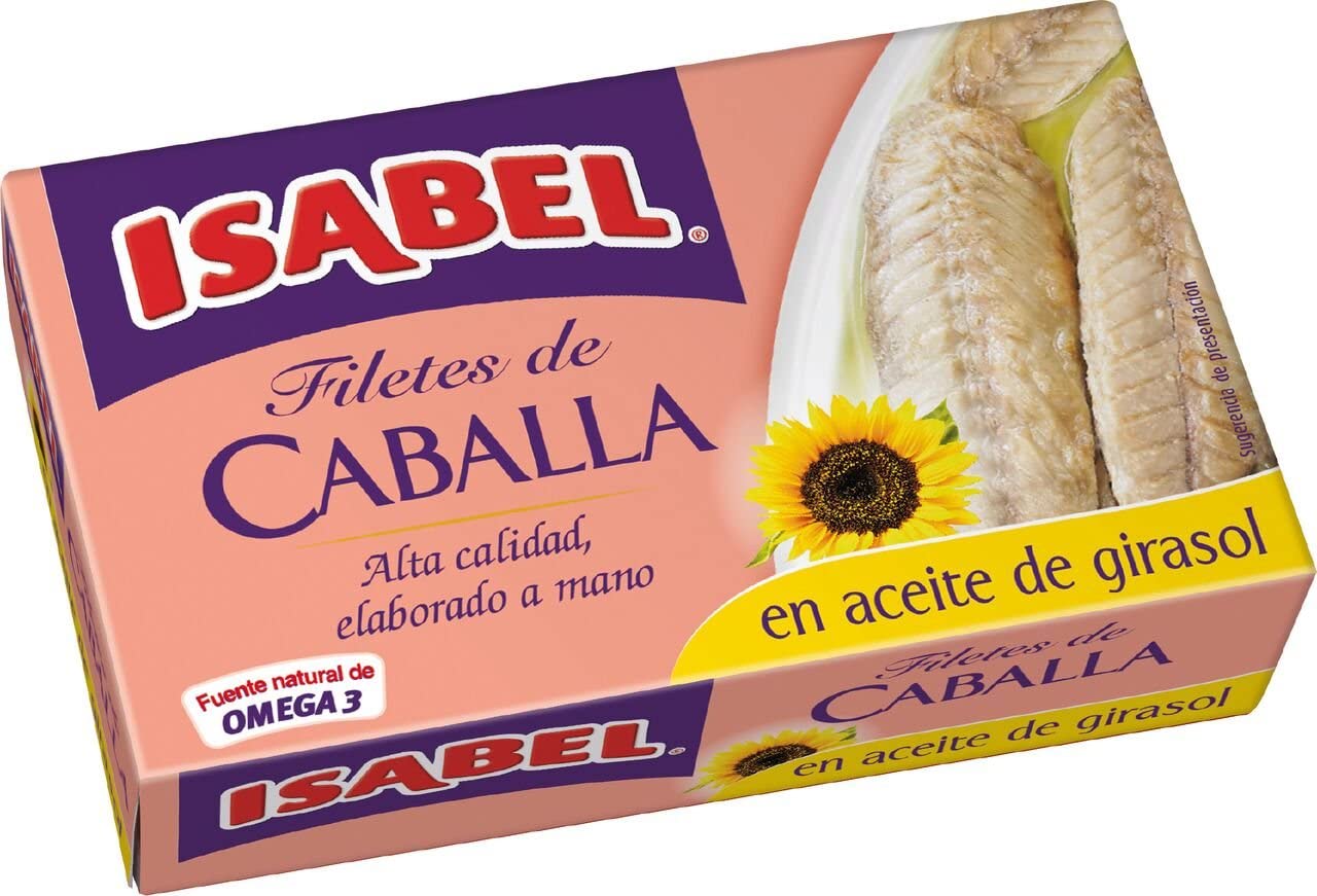 FILETES DE CABALLA ACEITE ISABEL 115g.