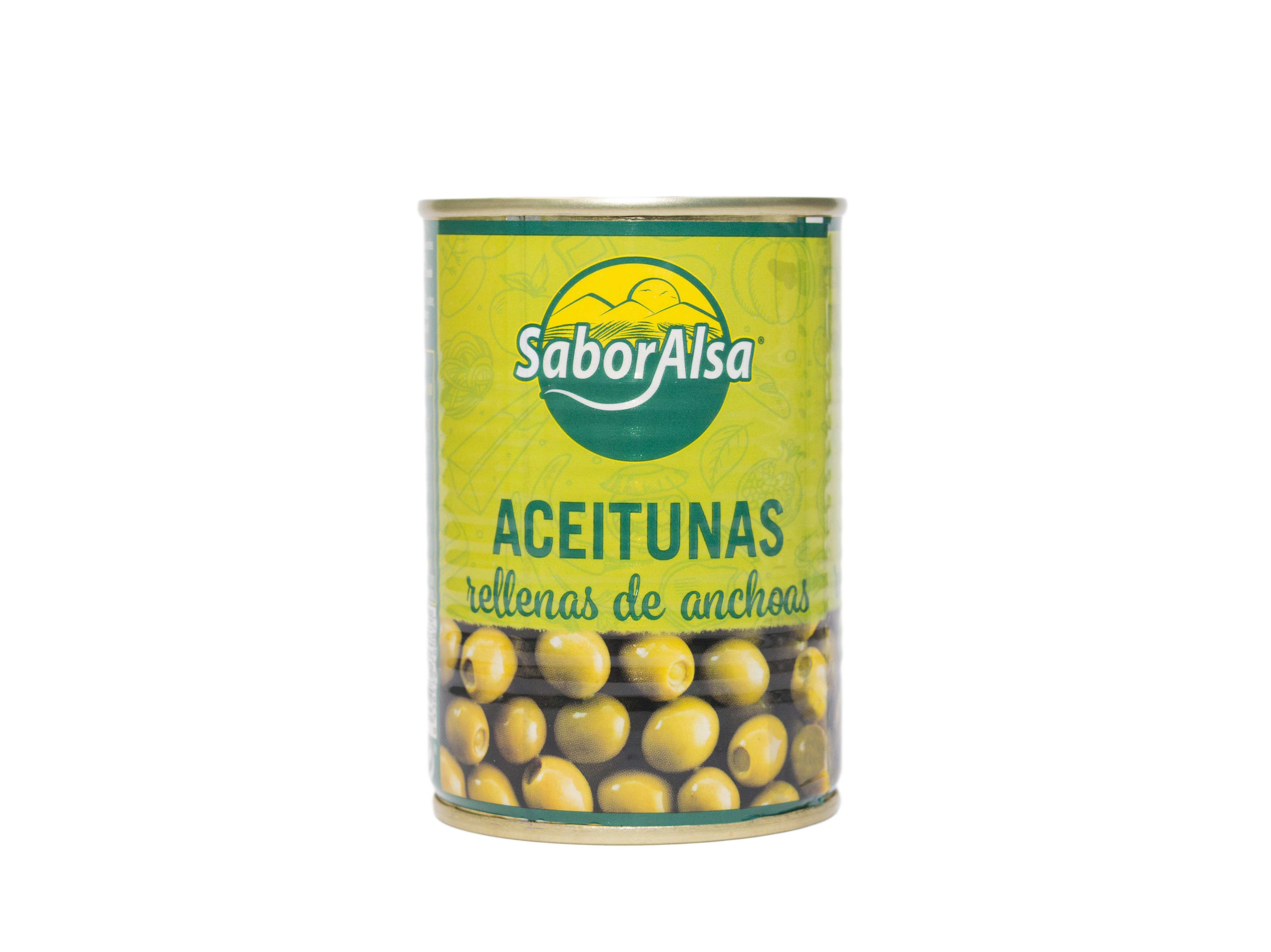 ACEITUNAS RELLENAS ANCHOA SABORALSA 300 ml