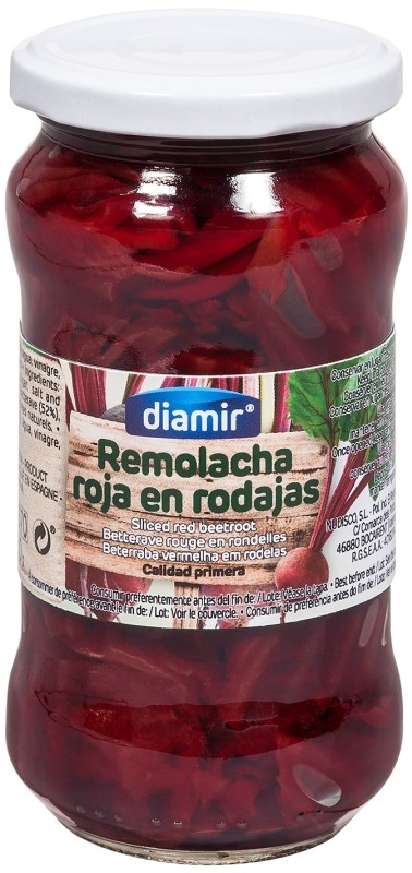 REMOLACHA RODAJAS DIAMIR 345g.