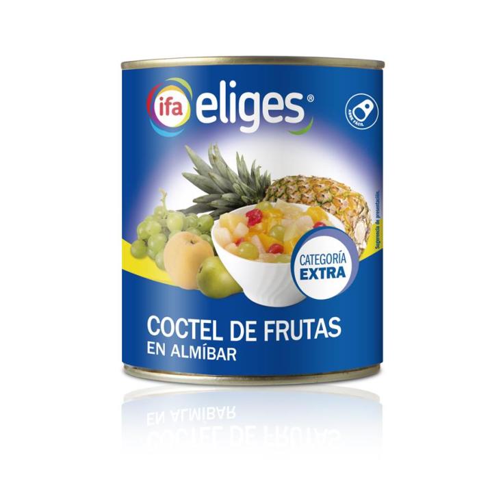 COCTEL DE FRUTAS EN ALMIBAR IFA ELIGES 840 g.