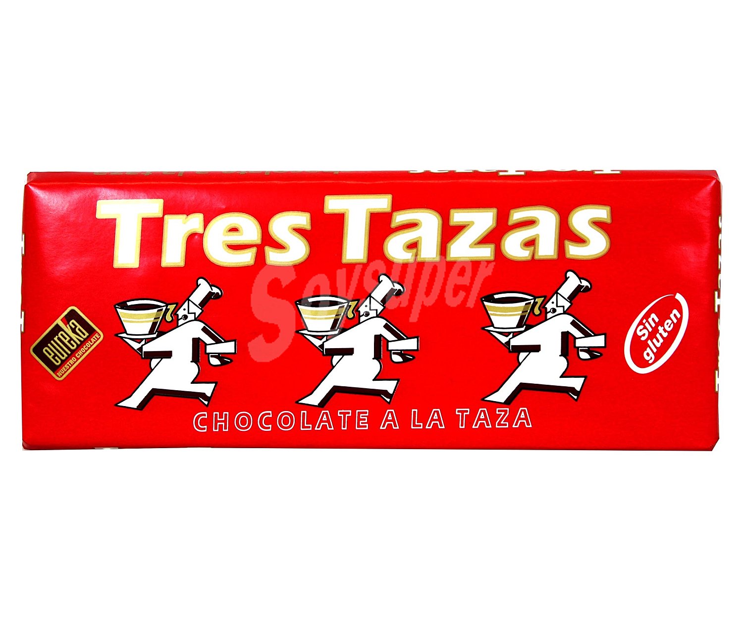 CHOCOLATE EUREKA 3 TAZAS 200 g.