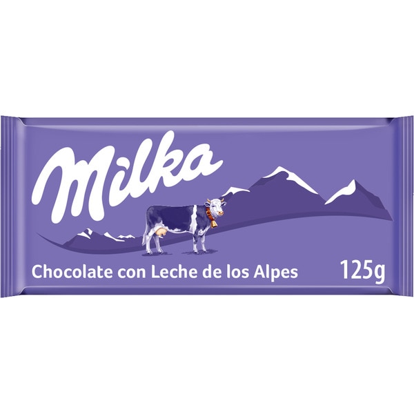 CHOCOLATE CON LECHE MILKA 125 g.