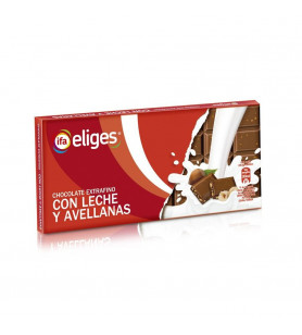 CHOCOLATE LECHE/AVELLANA IFA ELIGES 150 g.