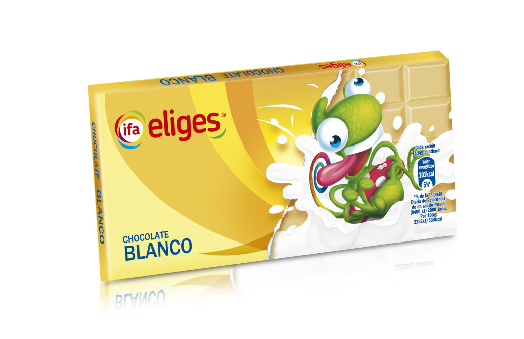 CHOCOLATE BLANCO FUNDIR IFA-ELIGES 200GR.
