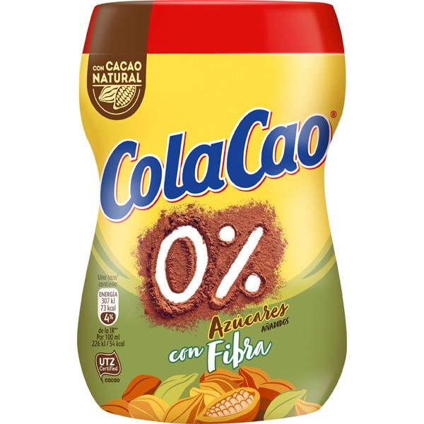 COLA CAO FIBRA 0% AZUCARES 300g