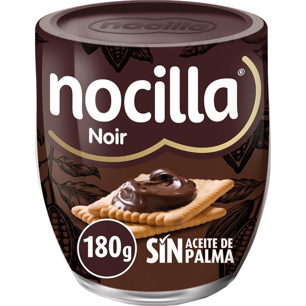 NOCILLA NOIR SIN ACEITE DE PALMA VASO 180g.