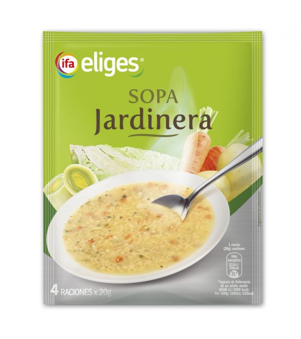SOPA IFA ELIGES JARDINERA 80 g.