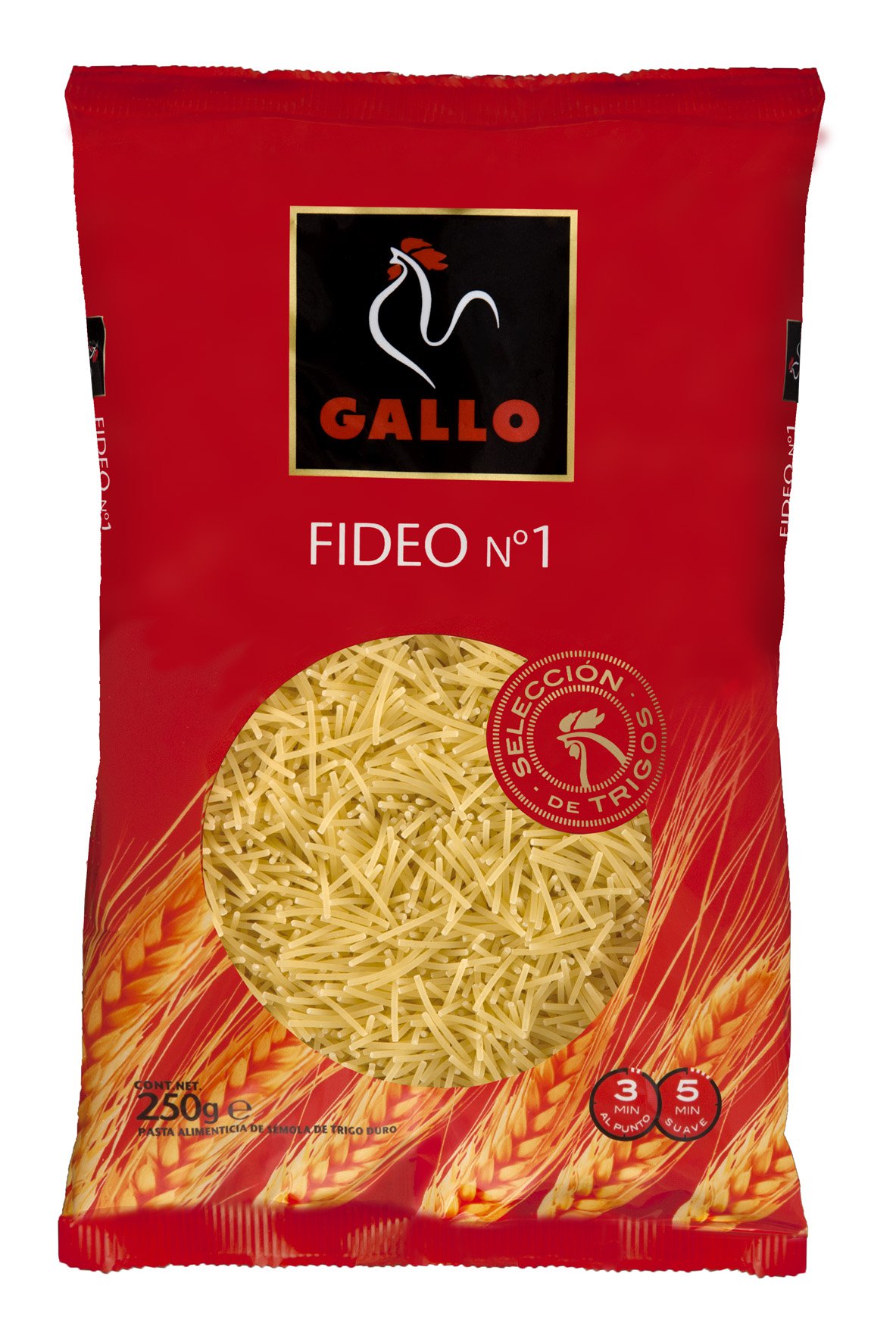 FIDEO GALLO Nº 1 FINO 250 g.