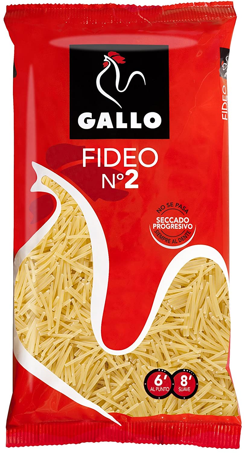 FIDEO GALLO Nº 2 ENTREFINO 250 g.