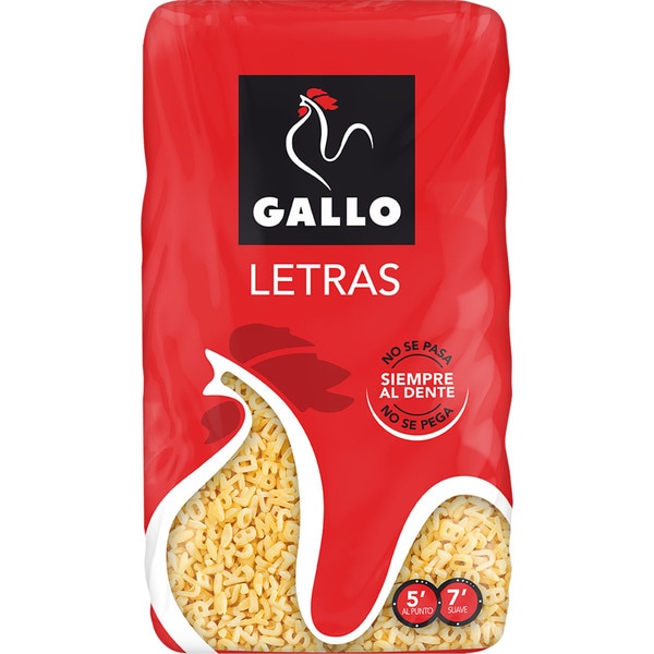 LETRAS GALLO BOLSA DE 450 GRS