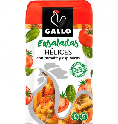 HELICES VEGETALES GALLO 450 g.