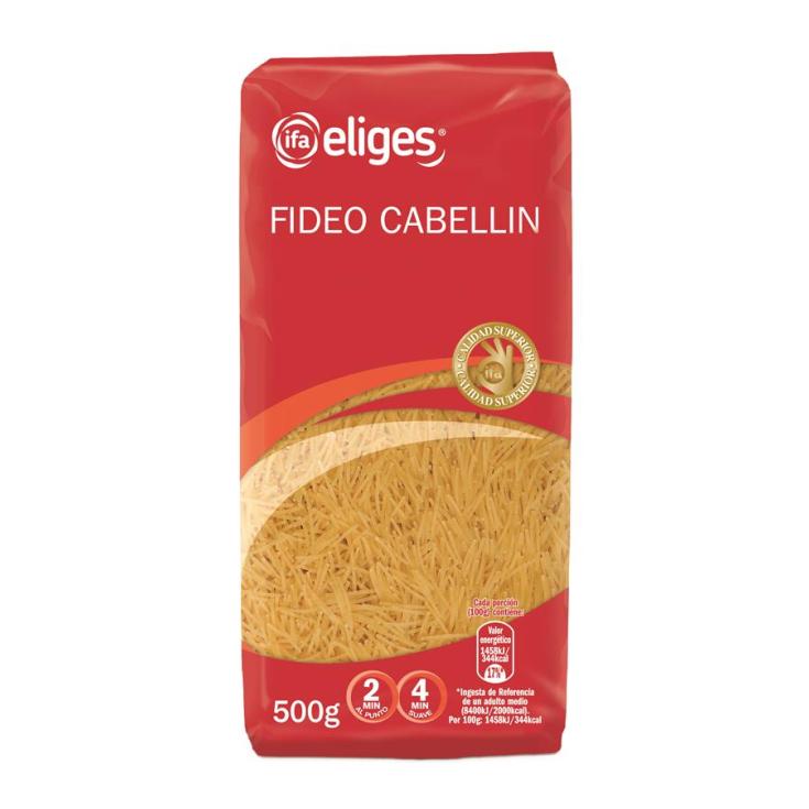 FIDEO CABELLIN Nº 0 IFA ELIGES 500 g.