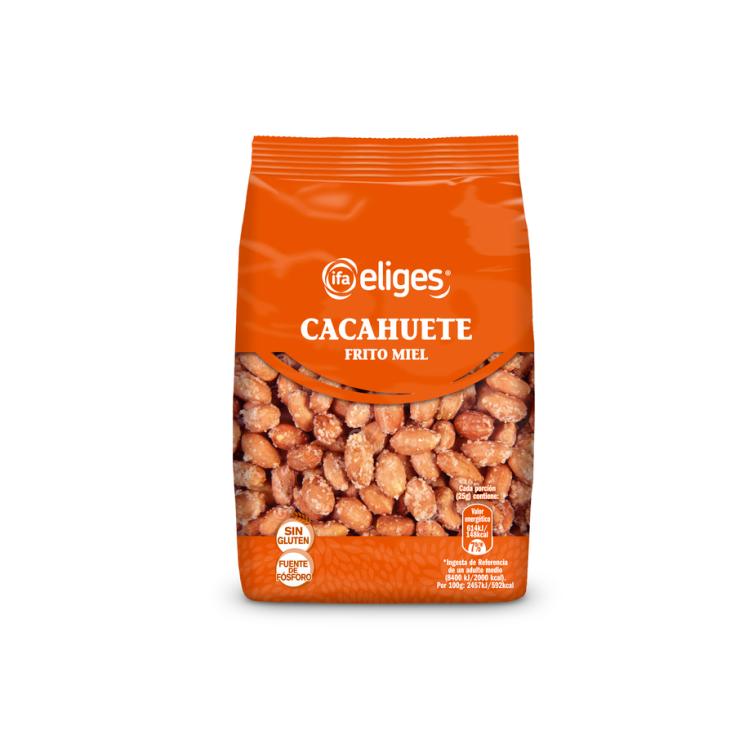 CACAHUETE FRITO MIEL IFA ELIGES 125 g.