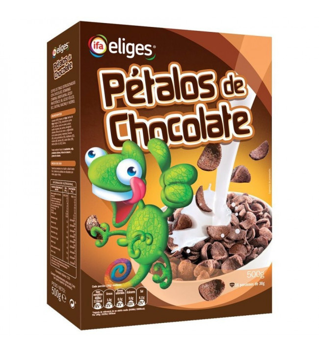 PETALOS DE CHOCOLATE IFA ELIGES 500 g.