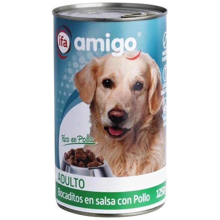 MOUSSE GATO SALMON GAMBAS IFA AMIGO 85g.