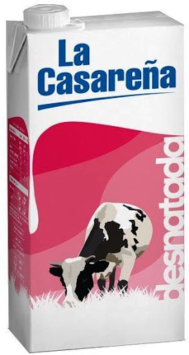 LECHE DESNATADA CASAREÑA 1 L.