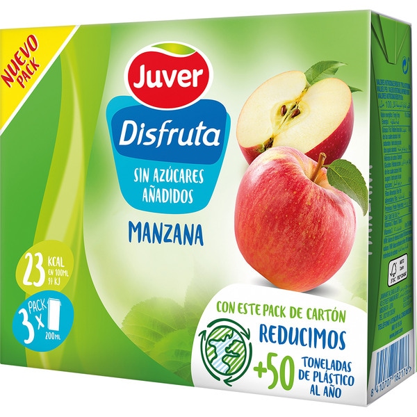 ZUMO MANZANA 100% IFA ELIGES 1L.