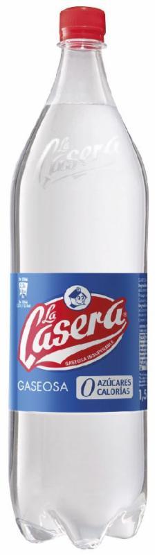 GASEOSA CASERA BLANCA 1,5 L.