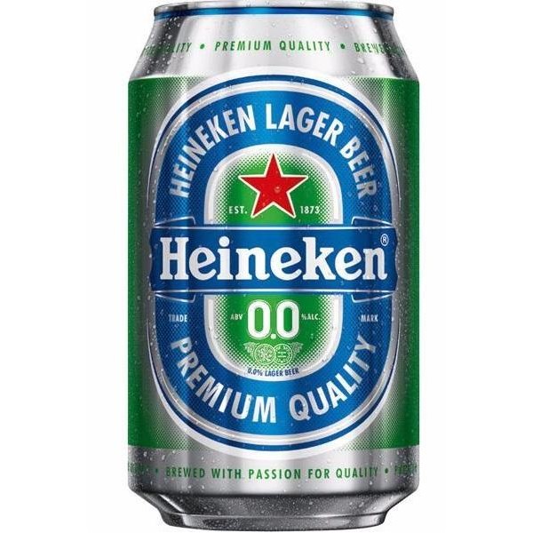 LATA CERVEZA HEINEKEN 0,0 ALCOHOL 33 cl.