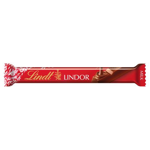 BARRITAS CHOCOLATE LINDOR LINDT 38 g.