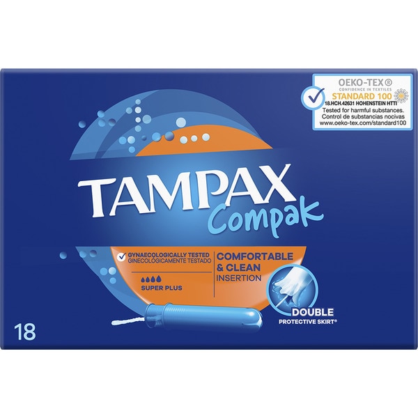 TAMPAX COMPAK SUPERPLUS 18ud.