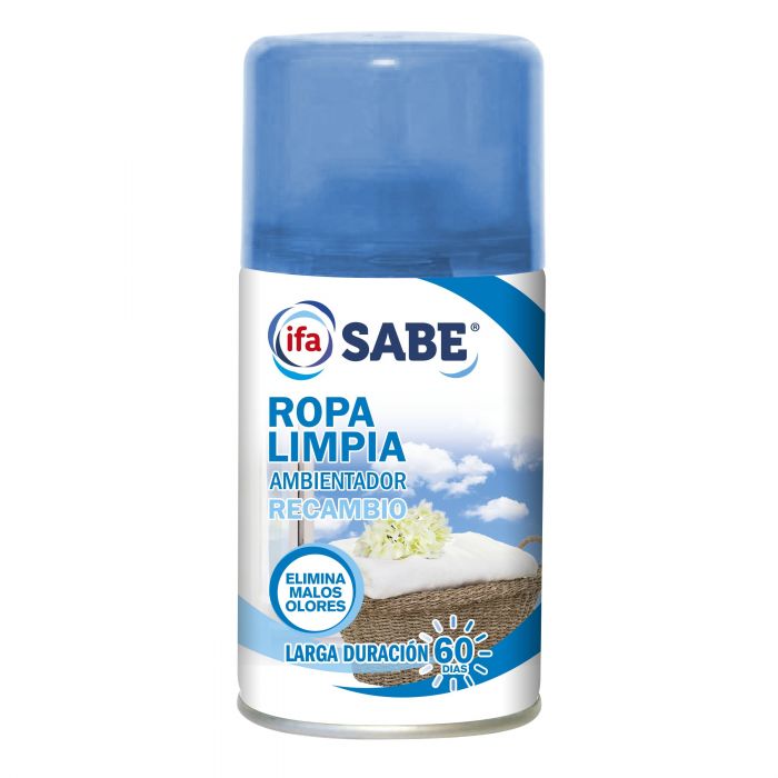 RECAMBIO AMBIENTADOR ROPA LIMPIA IFA SABE 250ml.
