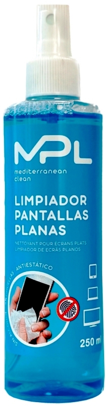 LIMPIA PANTALLAS MPL 250ml. SPRAY