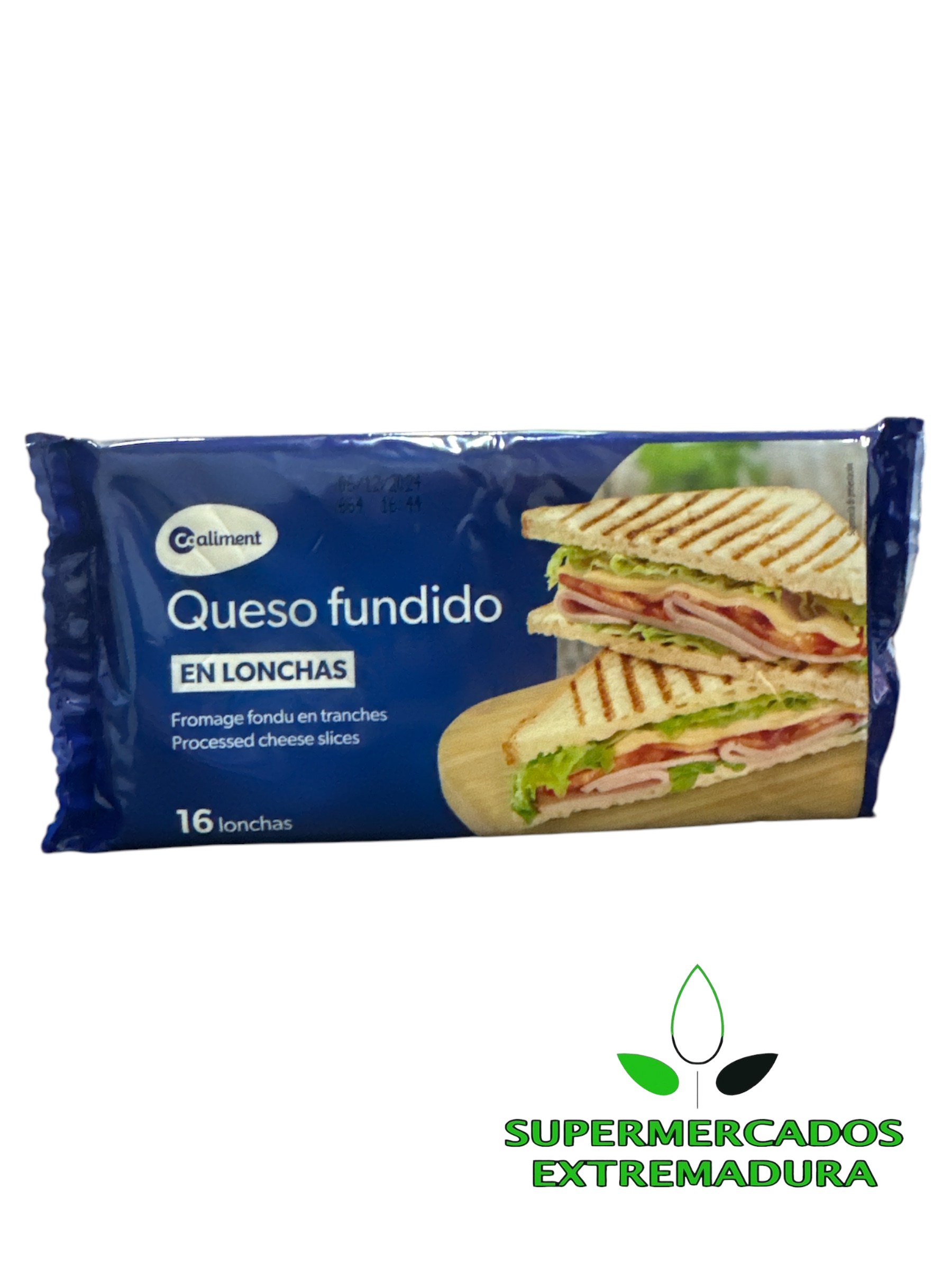 QUESO FUNDIDO LONCHAS 16ud. COALIMENT 300g.