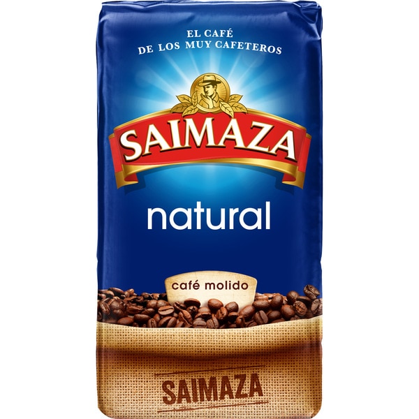 CAFE SAIMAZA MOLIDO NATURAL 250g.