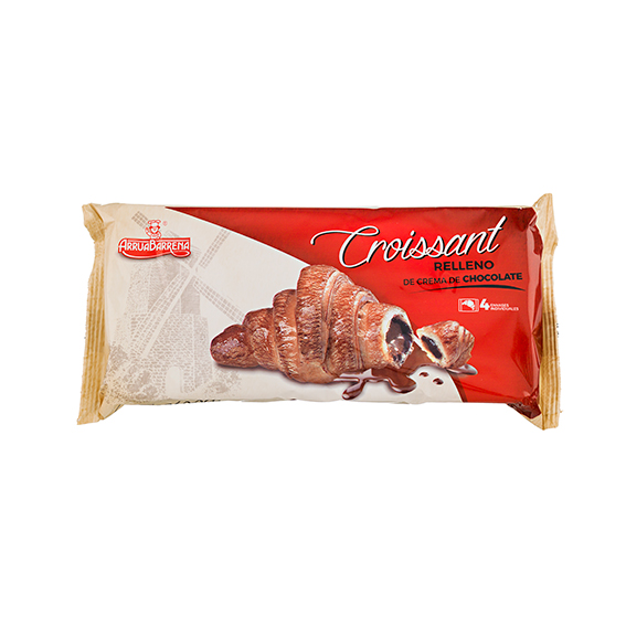 CROISSANT RELLENO CHOCOLATE ARRUABARRENA 140g 
