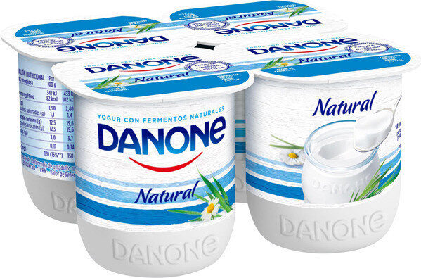 DANONE NATURAL 4x120g.