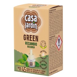 INSECTICIDA CASA JARDIN GREEN RECAMBIO LIQUIDO