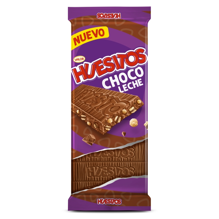CHOCOLATE HUESITOS LECHE 125g.
