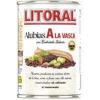 ALUBIAS A LA VASCA LITORAL 430g.