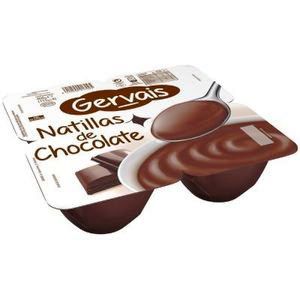 GERVAIS NATILLAS CHOCOLATE 4ud.