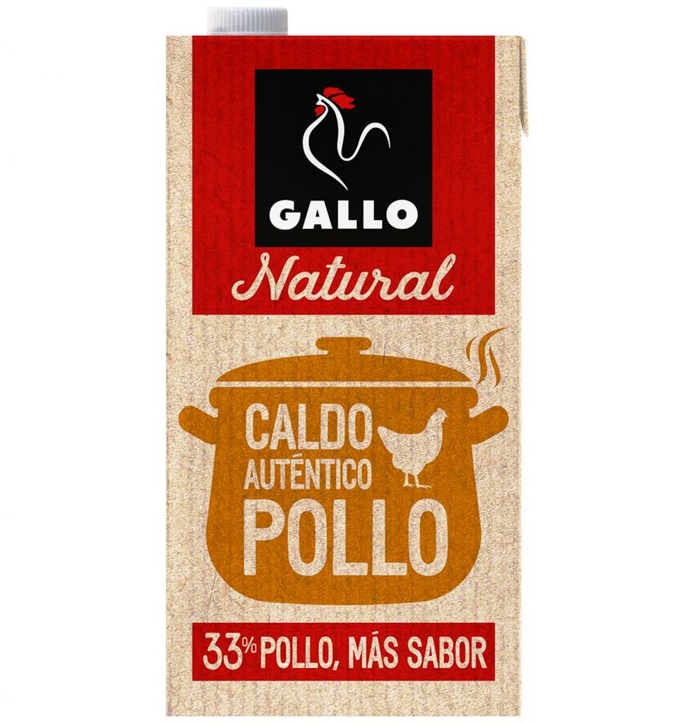 CALDO POLLO GALLO 1L + 1L GRATIS