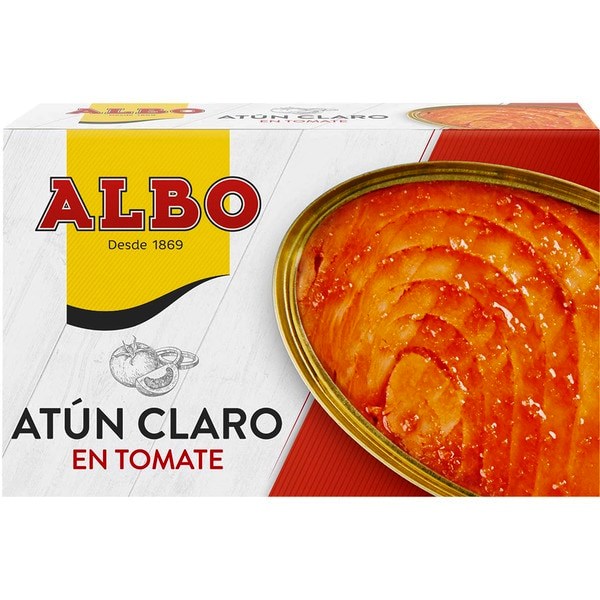 ATUN CLARO TOMATE ALBO 112g.