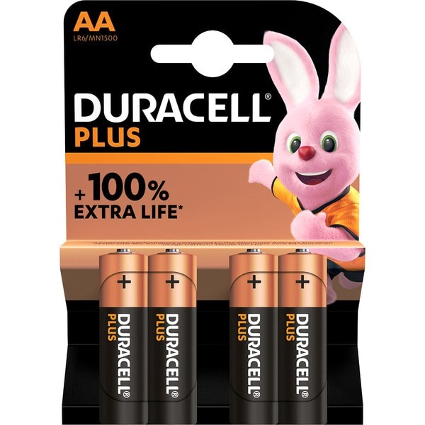 PILAS DURACEL PLUS POWER LR06 6und