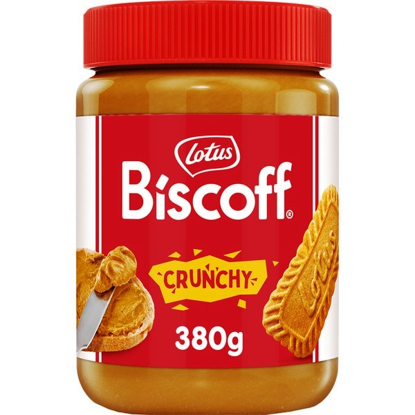 CREMA GALLETA LOTUS CHUNCHY 380g.