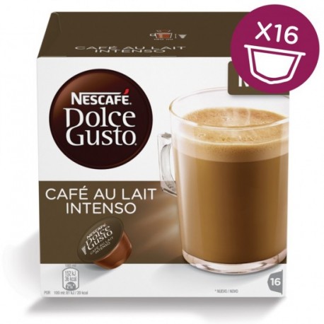 DOLCE GUSTO AU LAIT INTENSO 16ud.