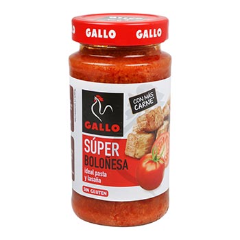 SALSA SUPER BOLOÑESA GALLO 350g.