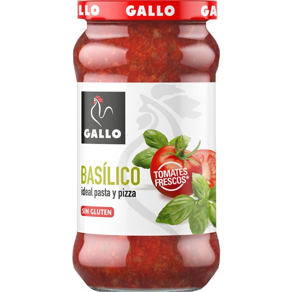SALSA GALLO BASILICO 350g.