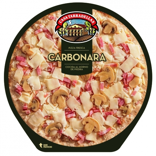 PIZZA CARBONARA CASA TARRADELLAS 400G