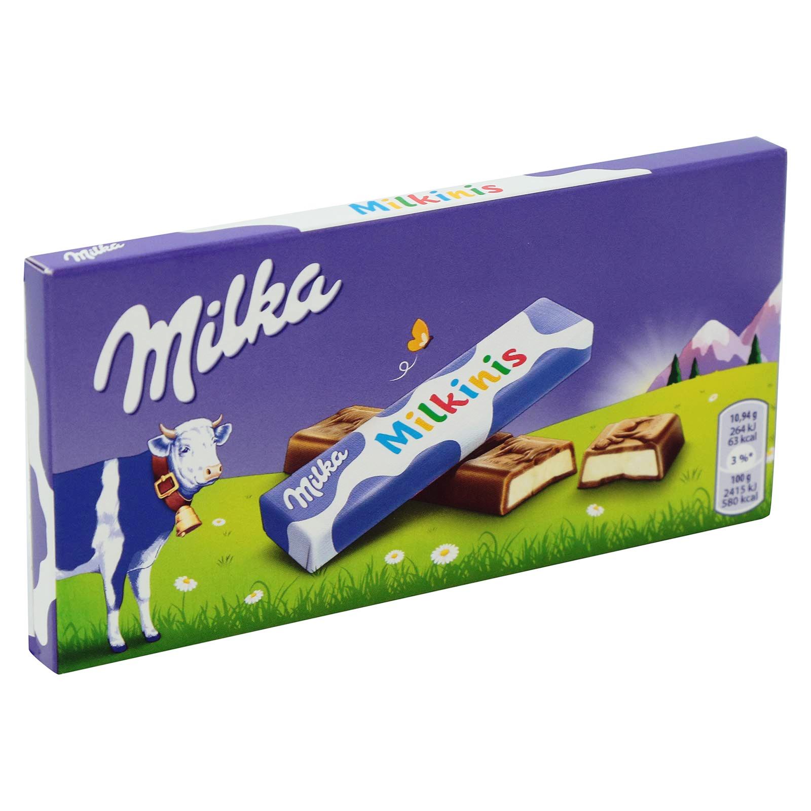 CHOCOLATE MILKA MILKINIS 87.5gr