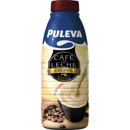 LECHE CON CAFE PULEVA BOTELLA 1L.