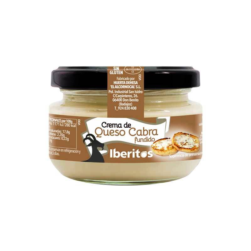 CREMA QUESO CABRA IBERITOS 110g.